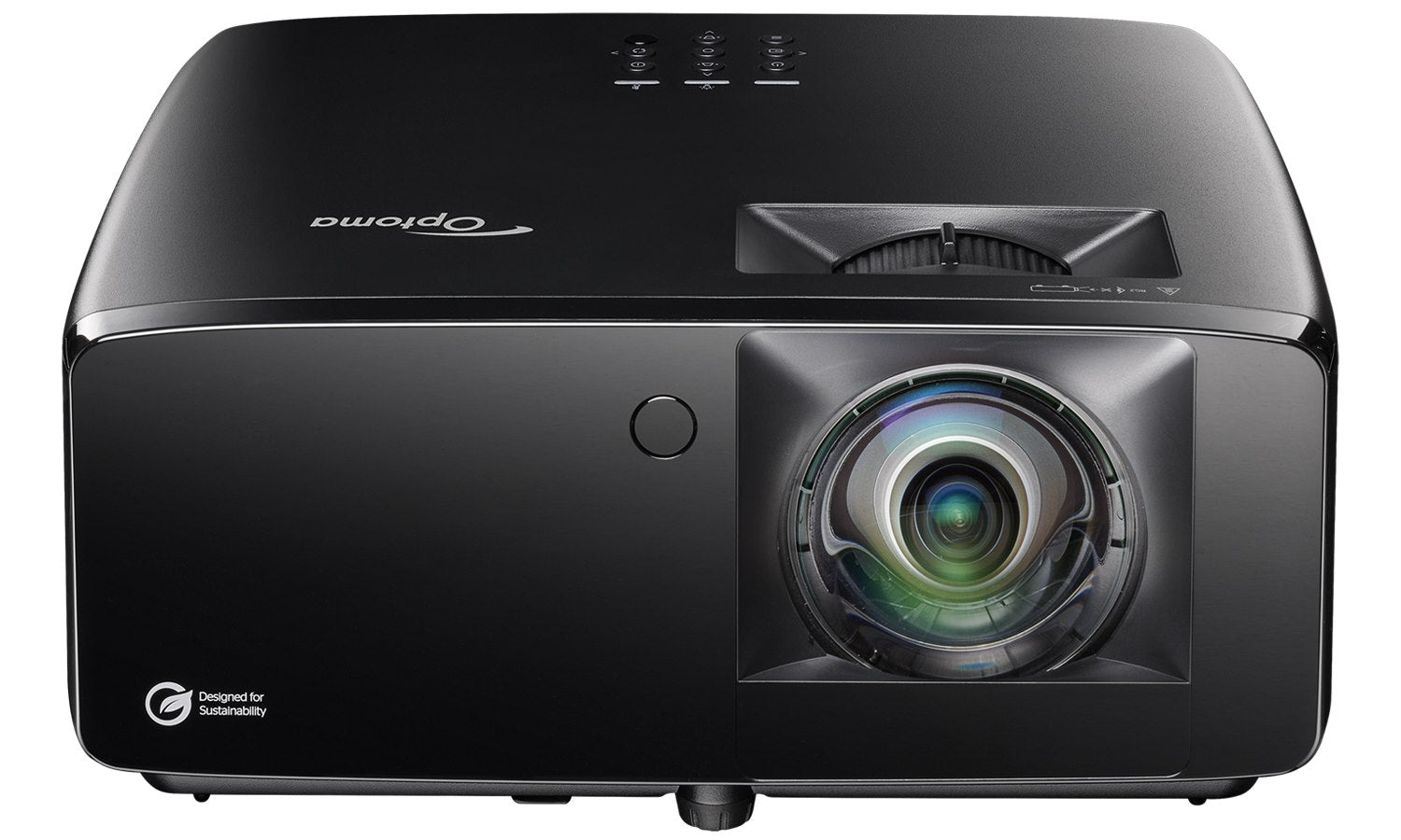 Optoma UHZ36STe 4K UHD Golf Simulator Projector + Floor Mount Case